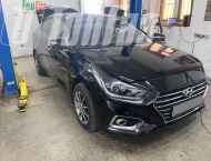 ��� �� Hyundai Solaris  - 